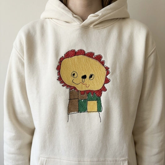 Women - Personalised Kids' Artwork Hoodie