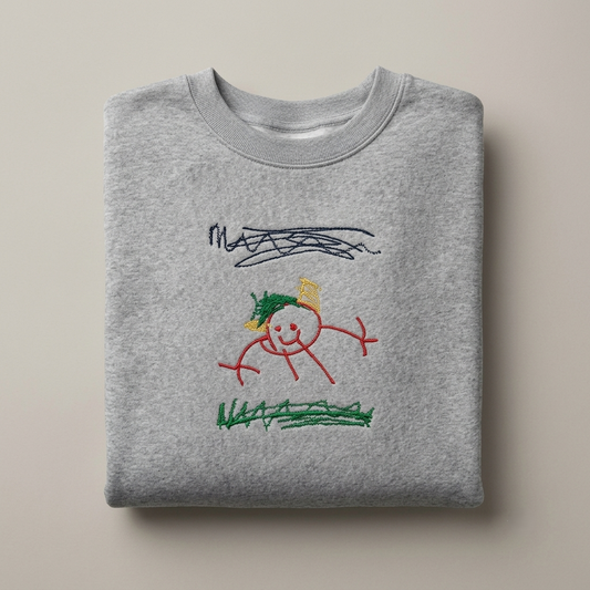 Women - Personalised Kids' Artwork Jumper