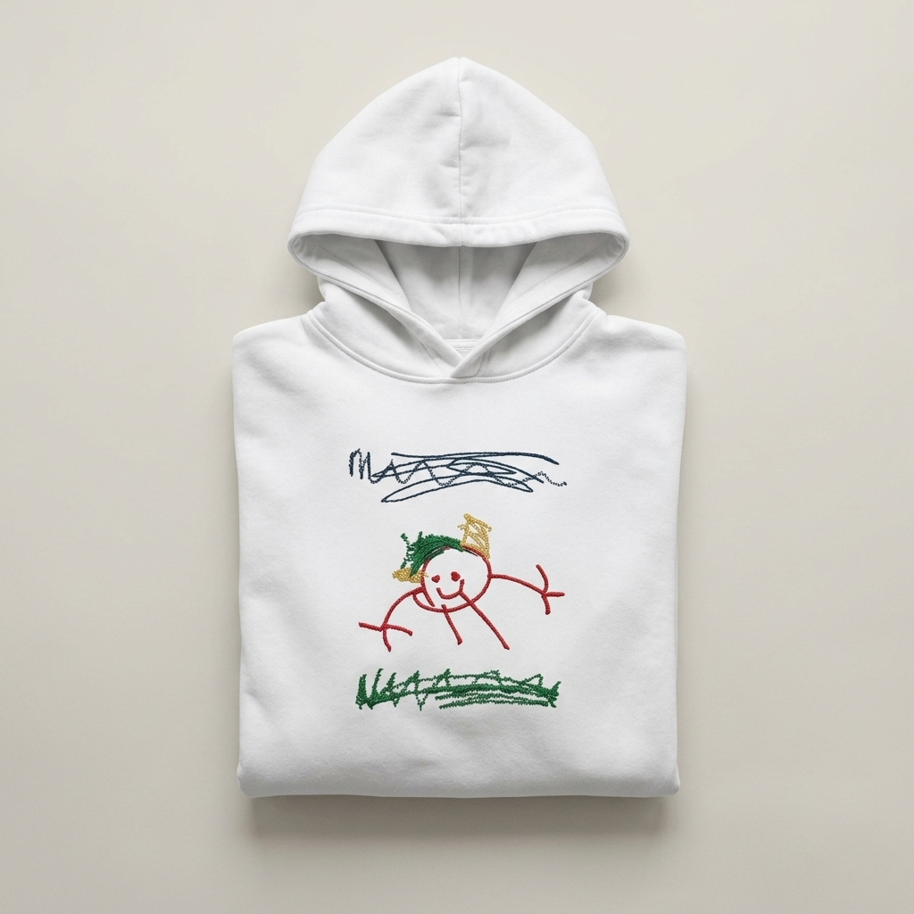 Women - Personalised Kids' Artwork Hoodie